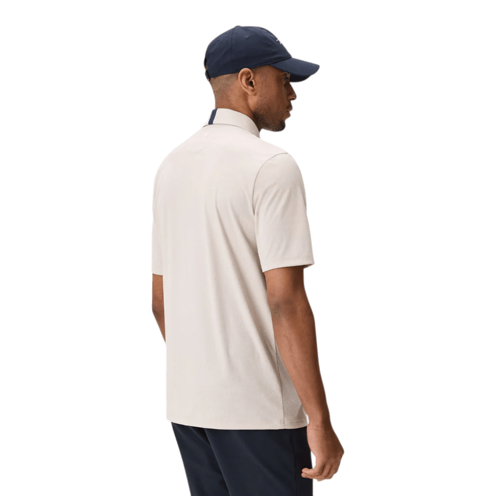 Macade Tan Paisley Core Polo Shirt