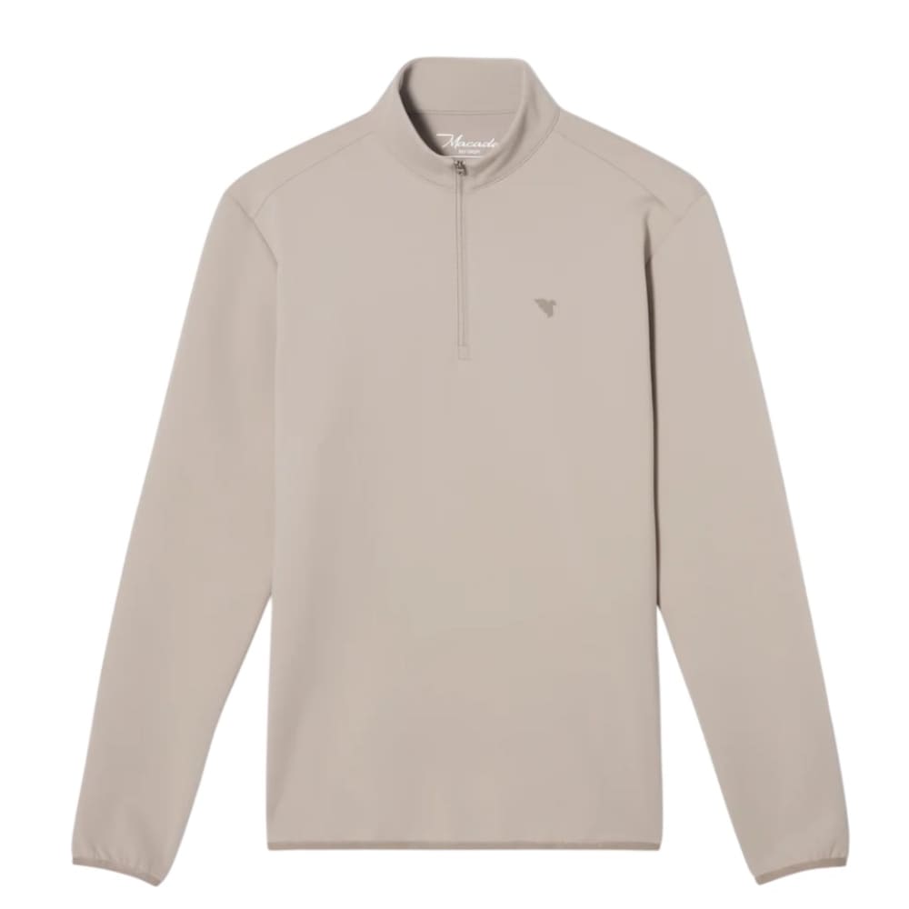Macade Taupe Therma Quarter Zip