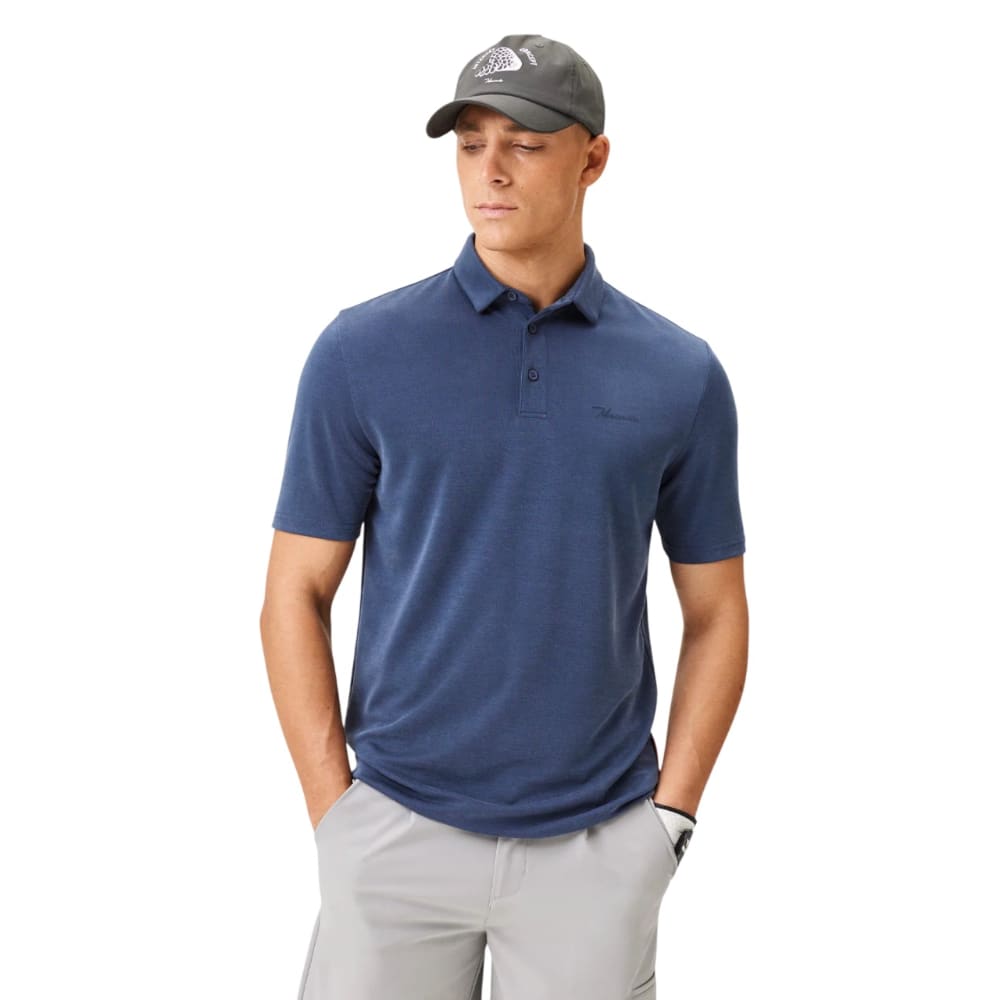 Macade Washed Blue Players Polo