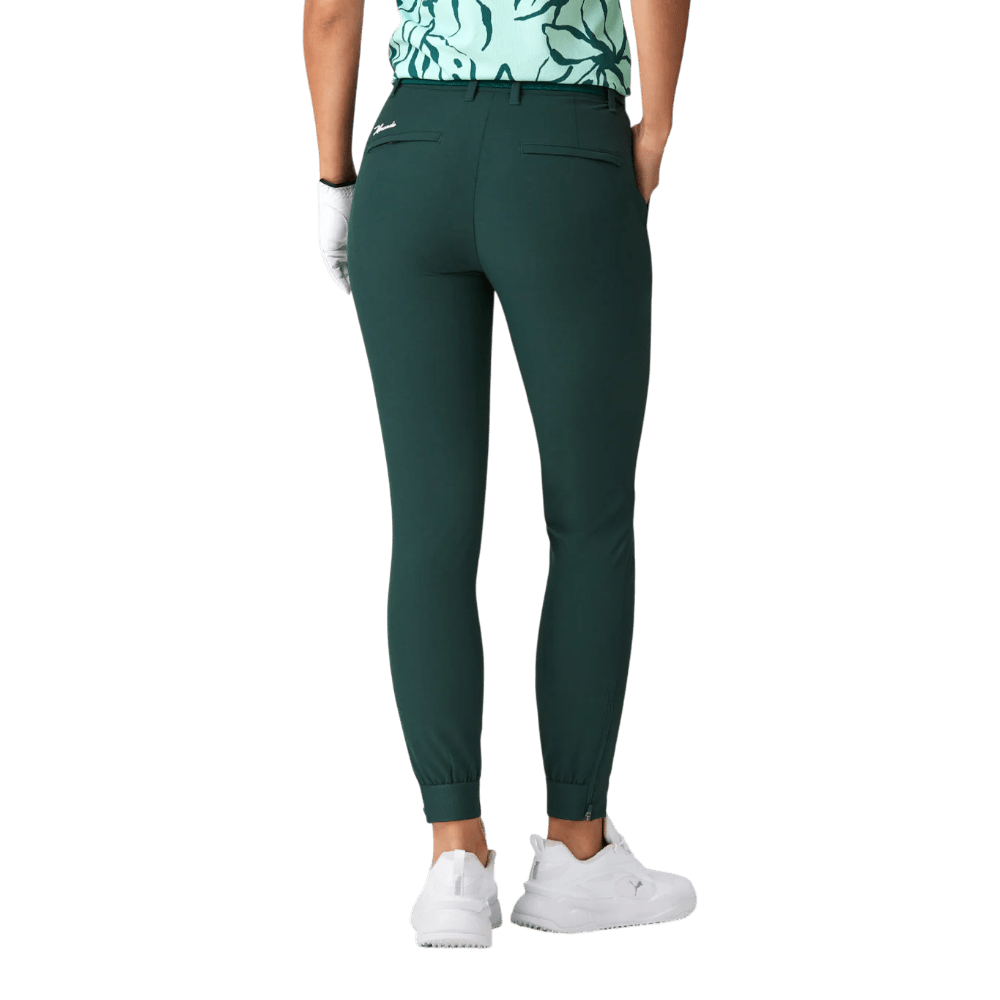 Macade Women's Teal Four-Way Stretch Golf Joggers