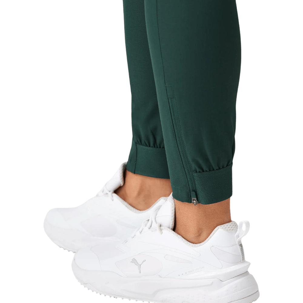 Macade Women's Teal Four-Way Stretch Golf Joggers