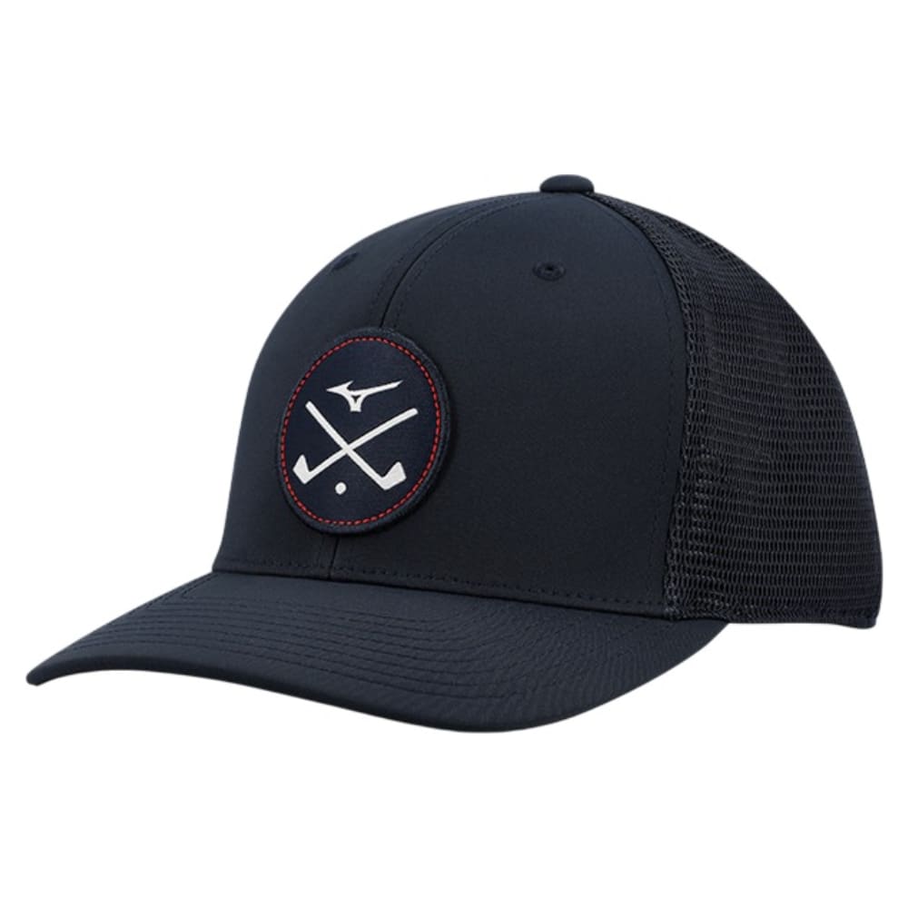 Mizuno Crossed Clubs Navy Mesh Cap