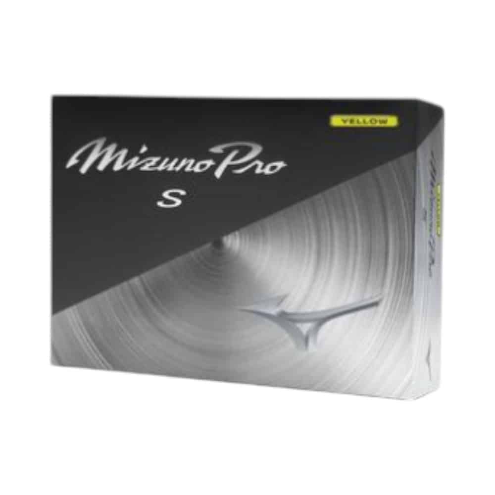 Mizuno Pro S Yellow Golf Balls