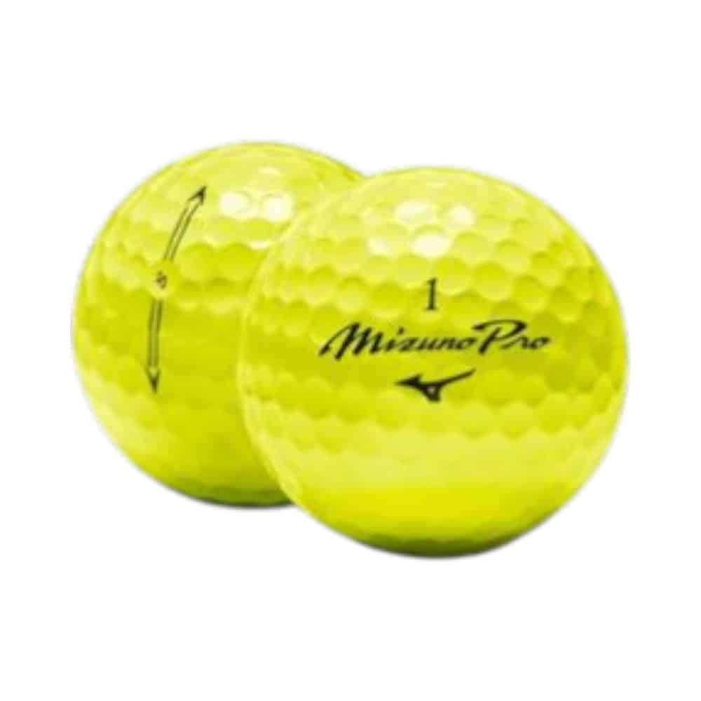 Mizuno Pro S Yellow Golf Balls
