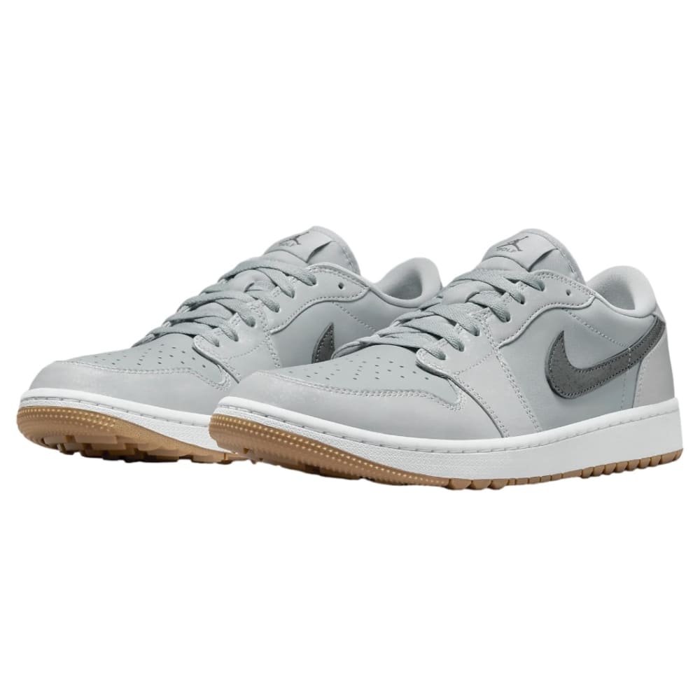 Nike Air Jordan 1 Low Wolf Grey/Iron Grey Golf Shoes