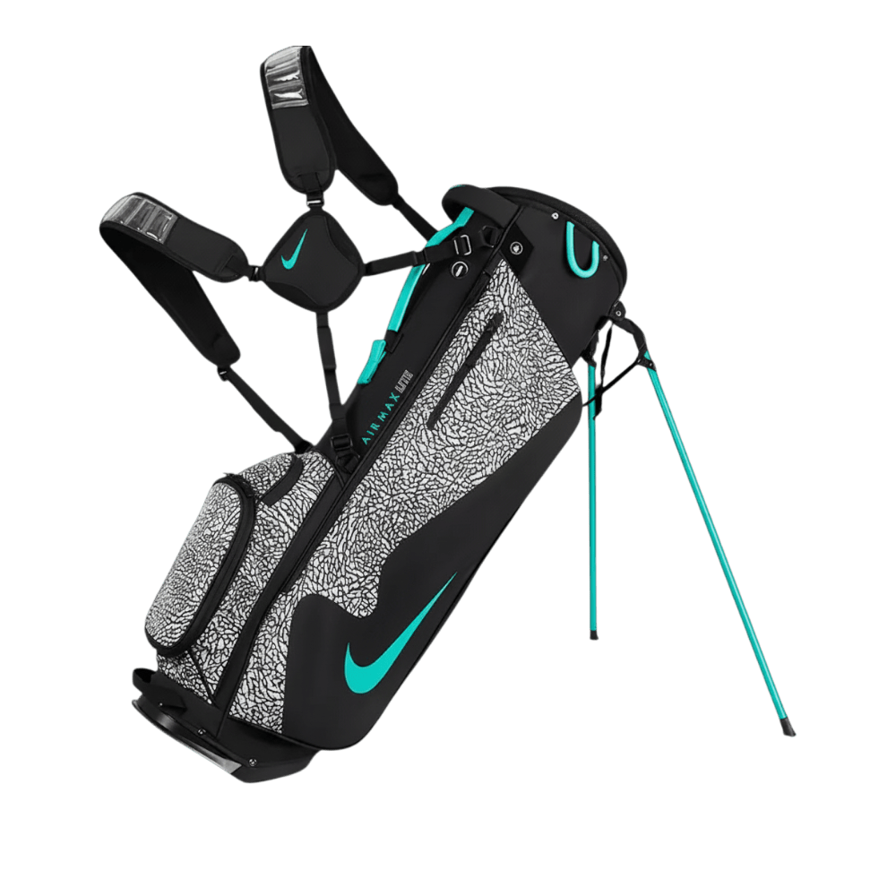 Nike Air Max Lite Black/Wolf Golf Bag