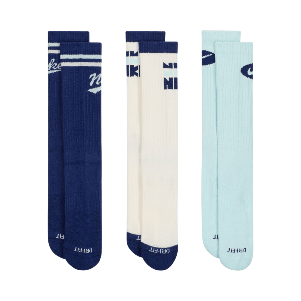 Nike Everyday Plus Crew Multi Colour Sock Pack