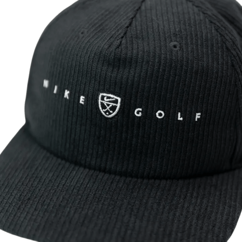 Nike Fairway Fresh Golf Corduroy Black Cap