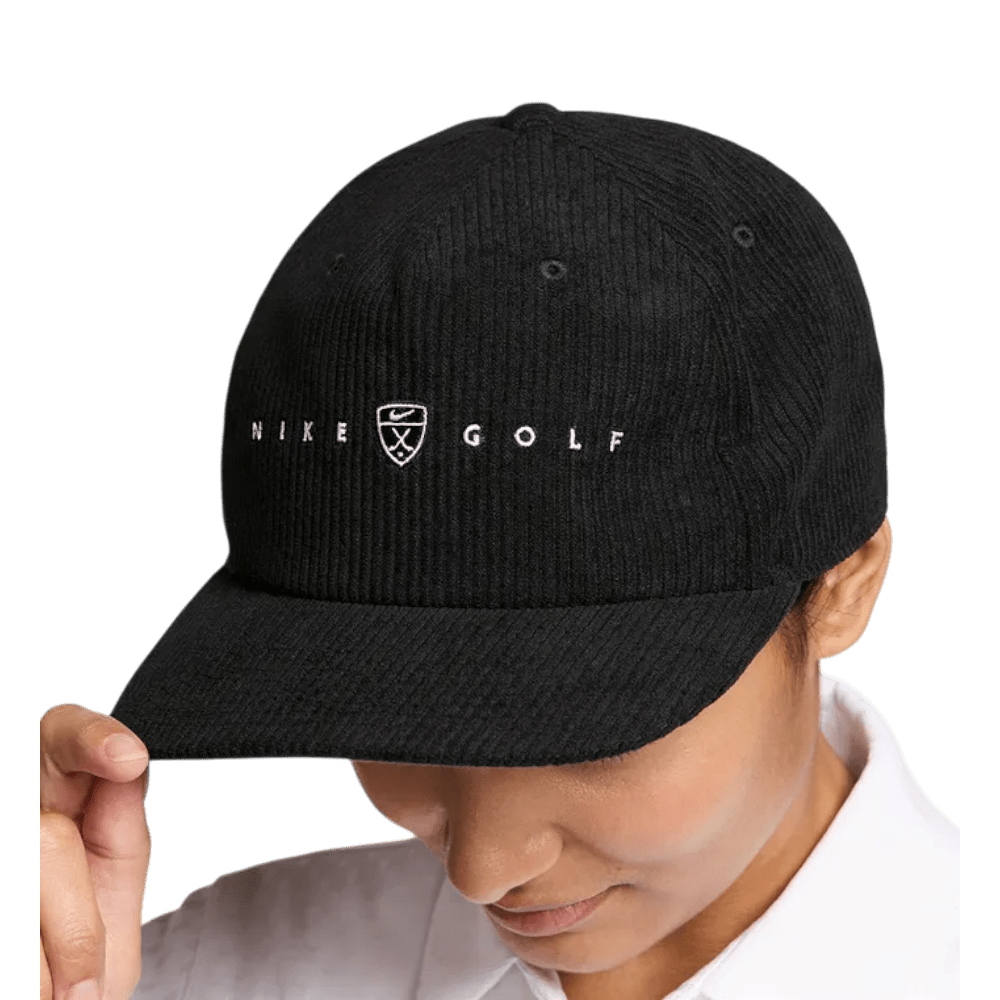 Nike Fairway Fresh Golf Corduroy Black Cap