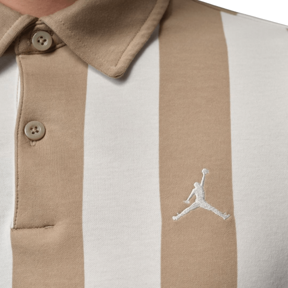 Nike Jordan Dri-Fit Khaki AOP Polo