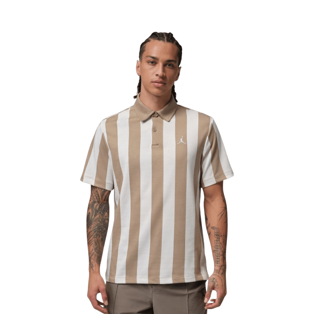 Nike Jordan Dri-Fit Khaki AOP Polo