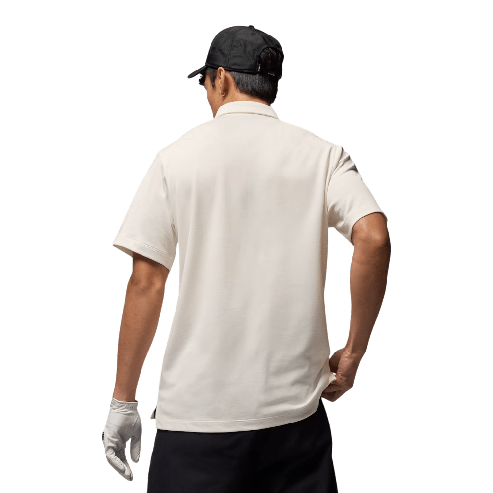 Nike Jordan Sail/Black Dri-Fit Polo