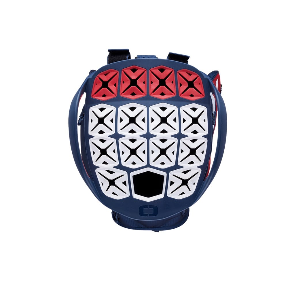 OGIO Silencer Red/White/Blue Cart Bag