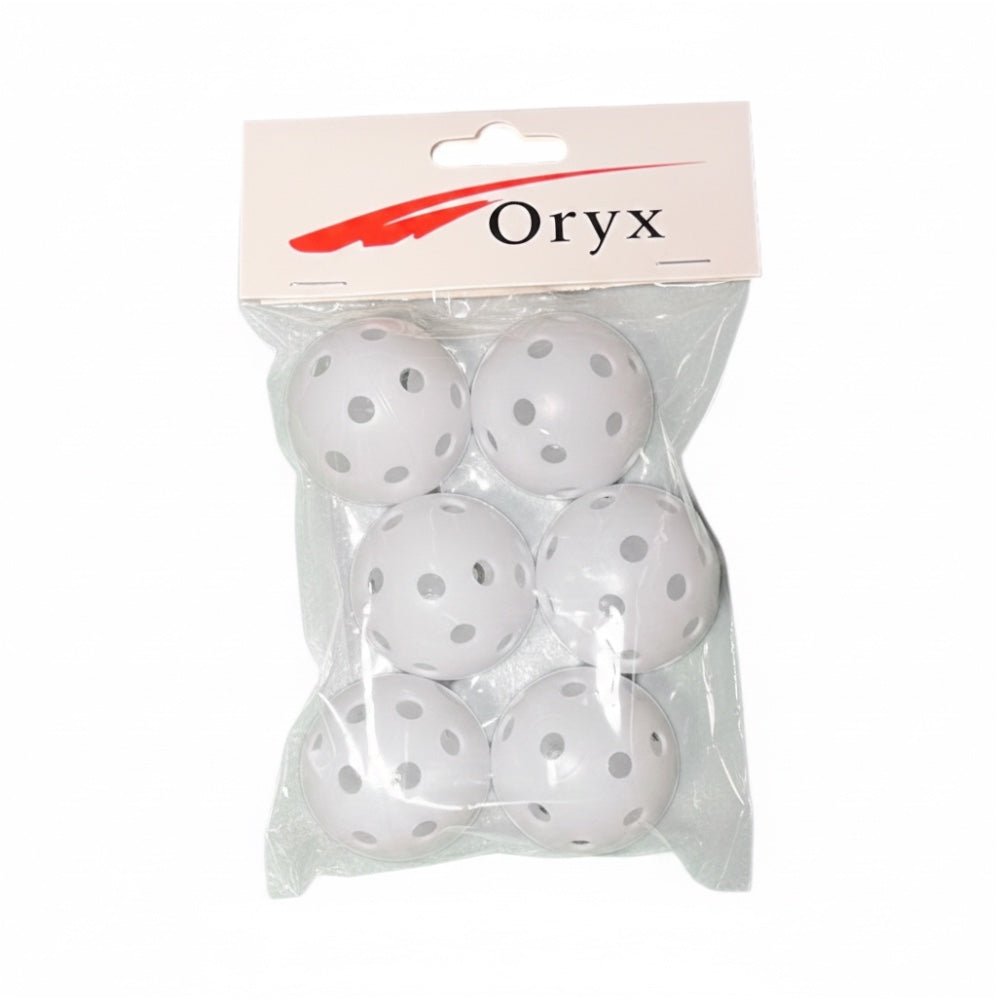 Oryx Plastic Golf Balls 6 pk