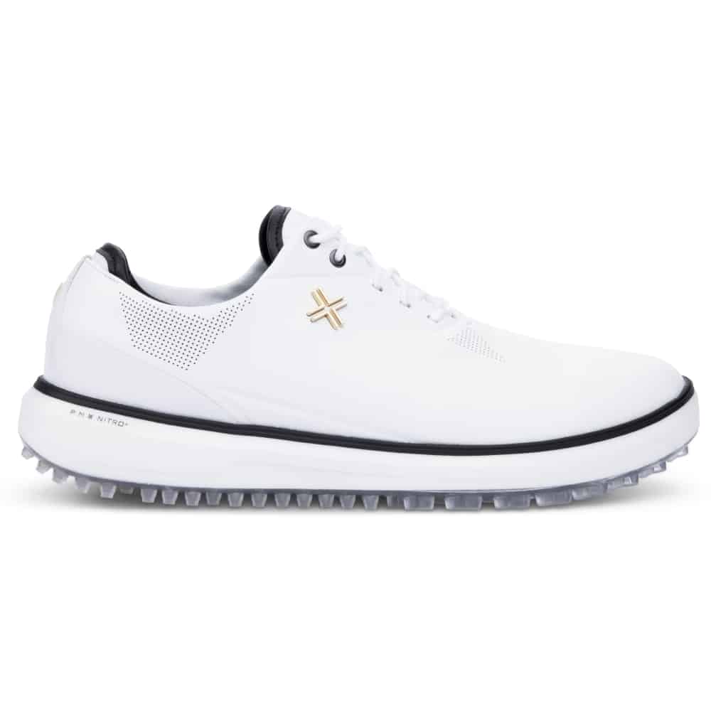 PAYNTR Match Day White SC Golf Shoes
