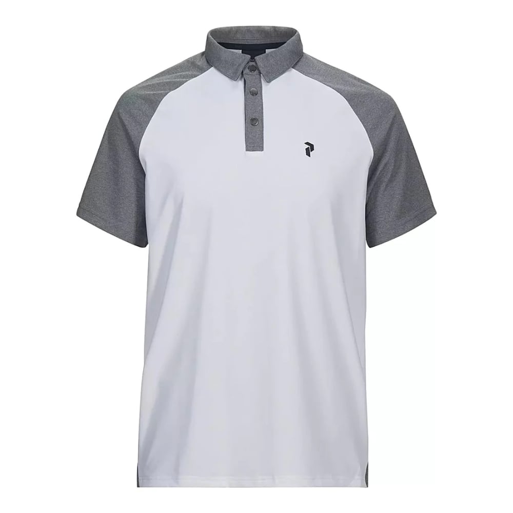 Peak Performance Grain White/Grey Polo