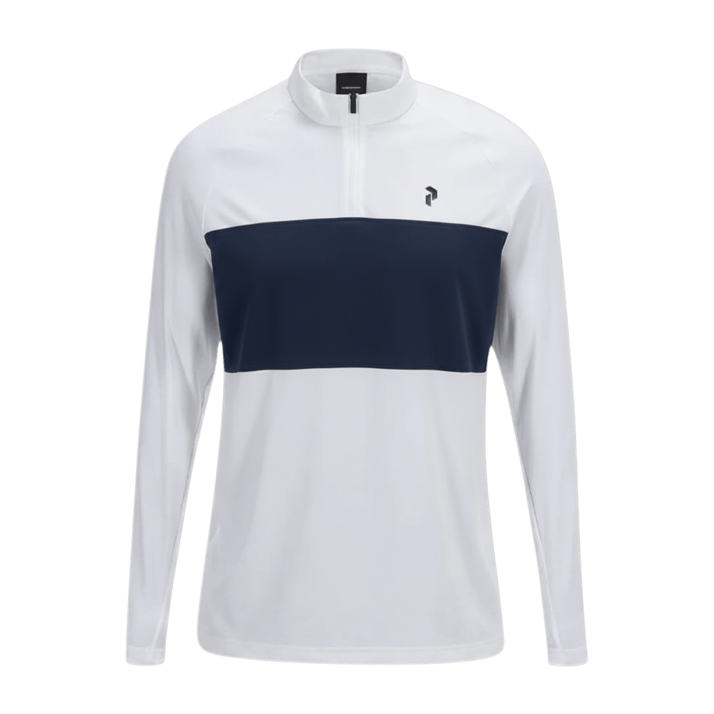 Peak Performance White/Navy Base Long Sleeve