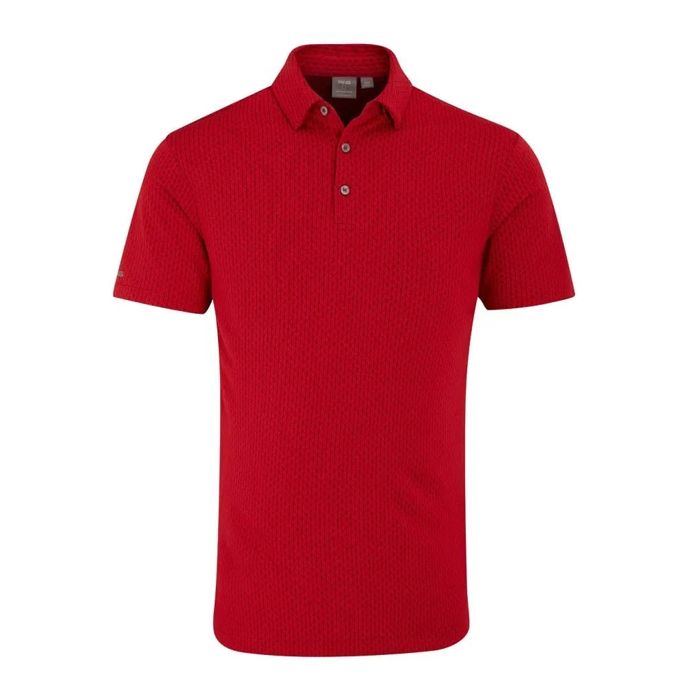 Ping Hershel Red Polo Shirt