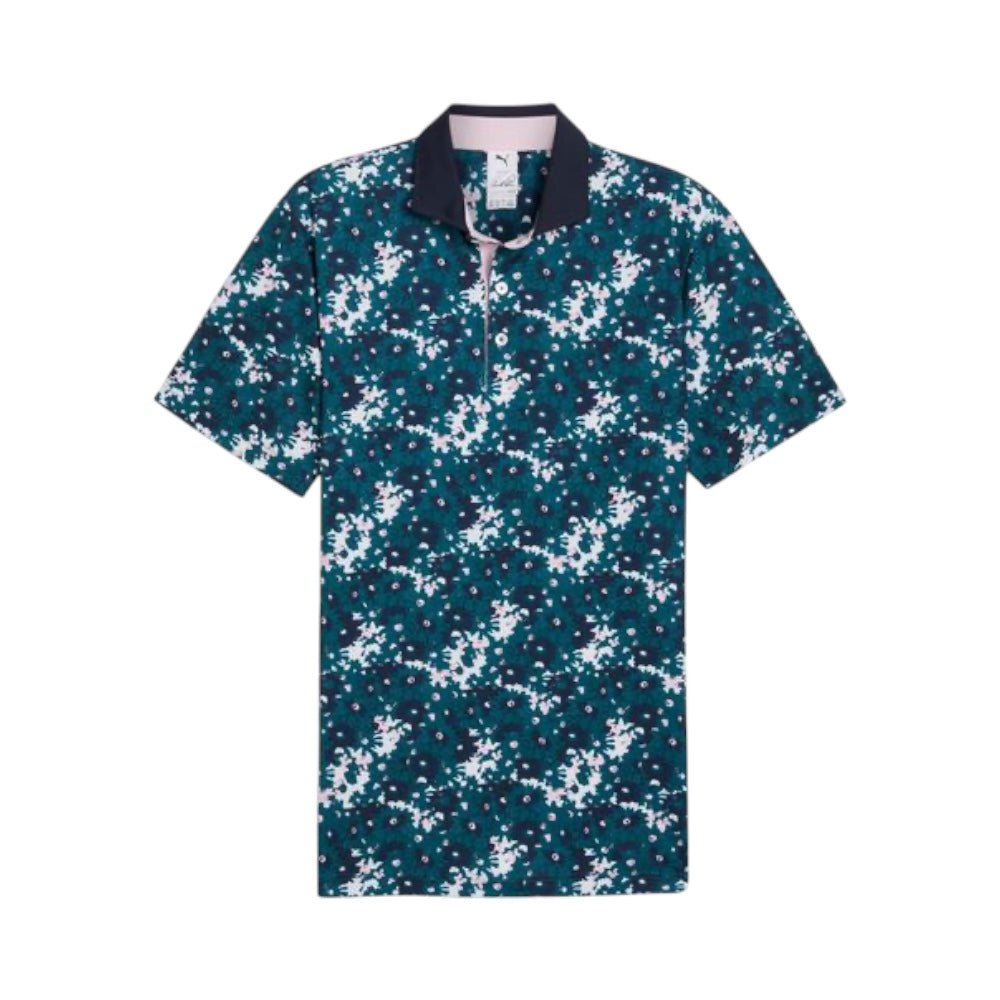 Puma x AP Floral Cold Green Polo