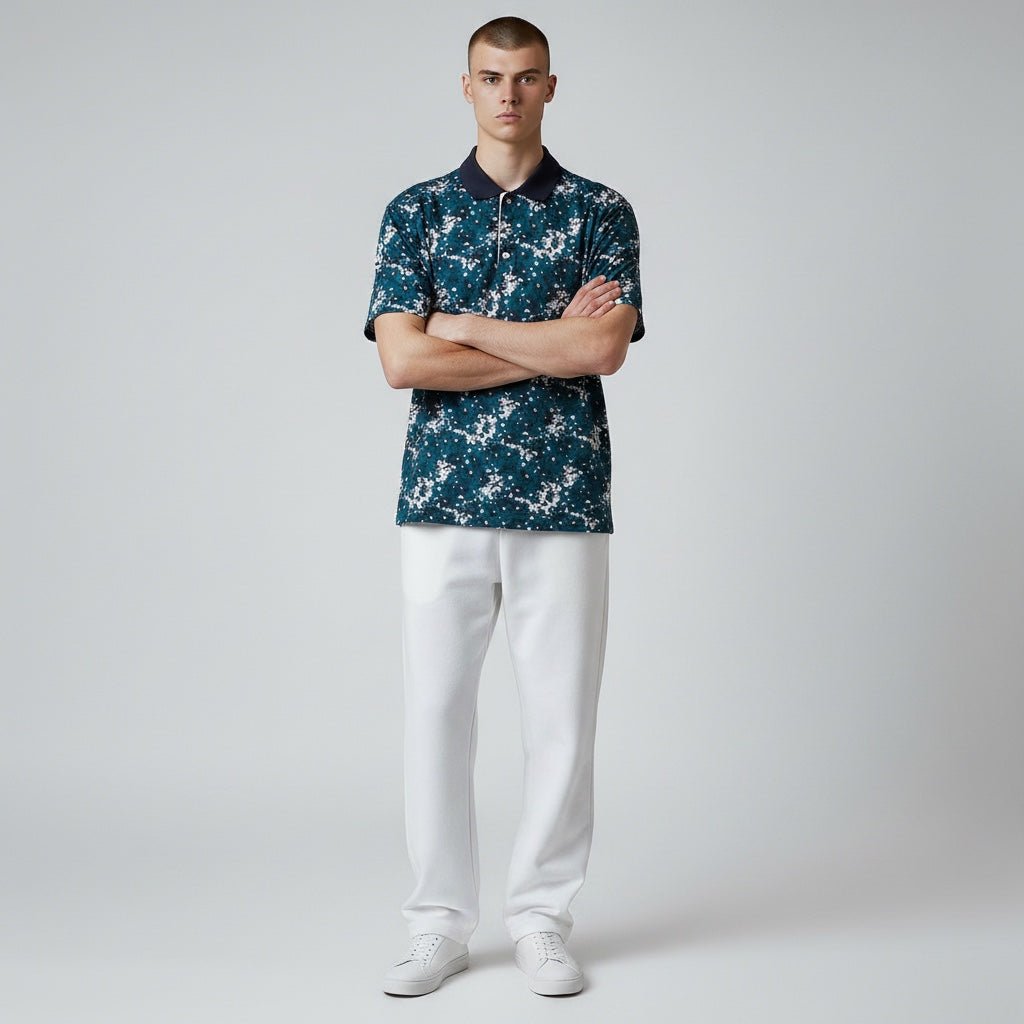 Puma x AP Floral Cold Green Polo