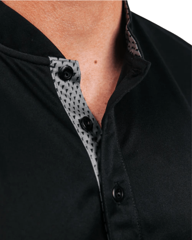 Primo Black Blade Collar Polo