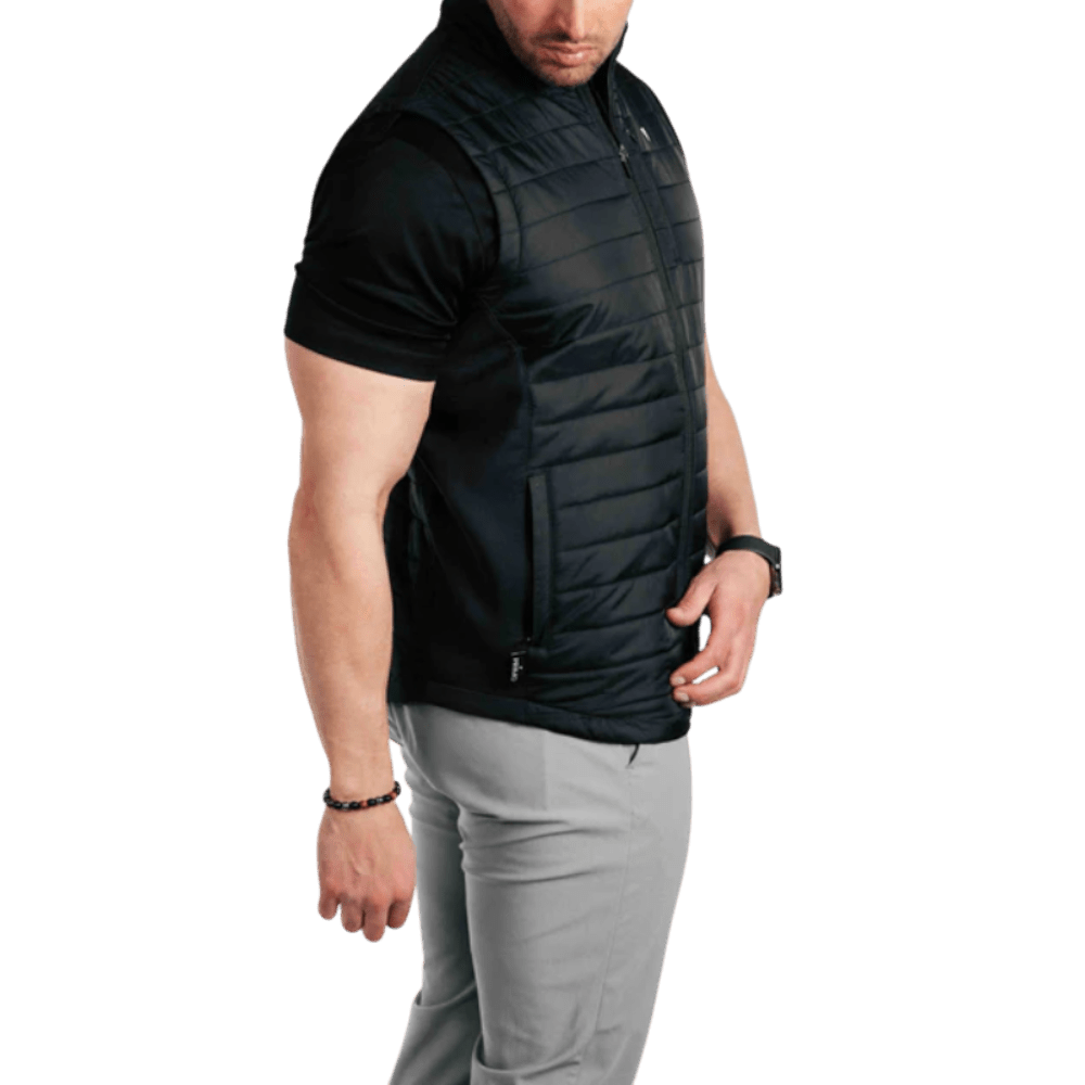 Primo Black Puff Vest Jacket