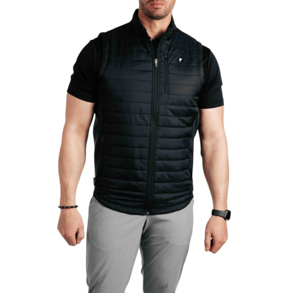 Primo Black Puff Vest Jacket