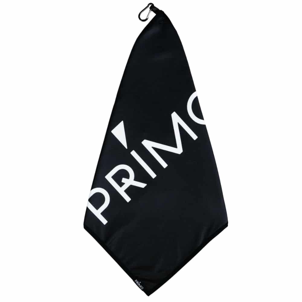 Primo Black Wordmark Towel
