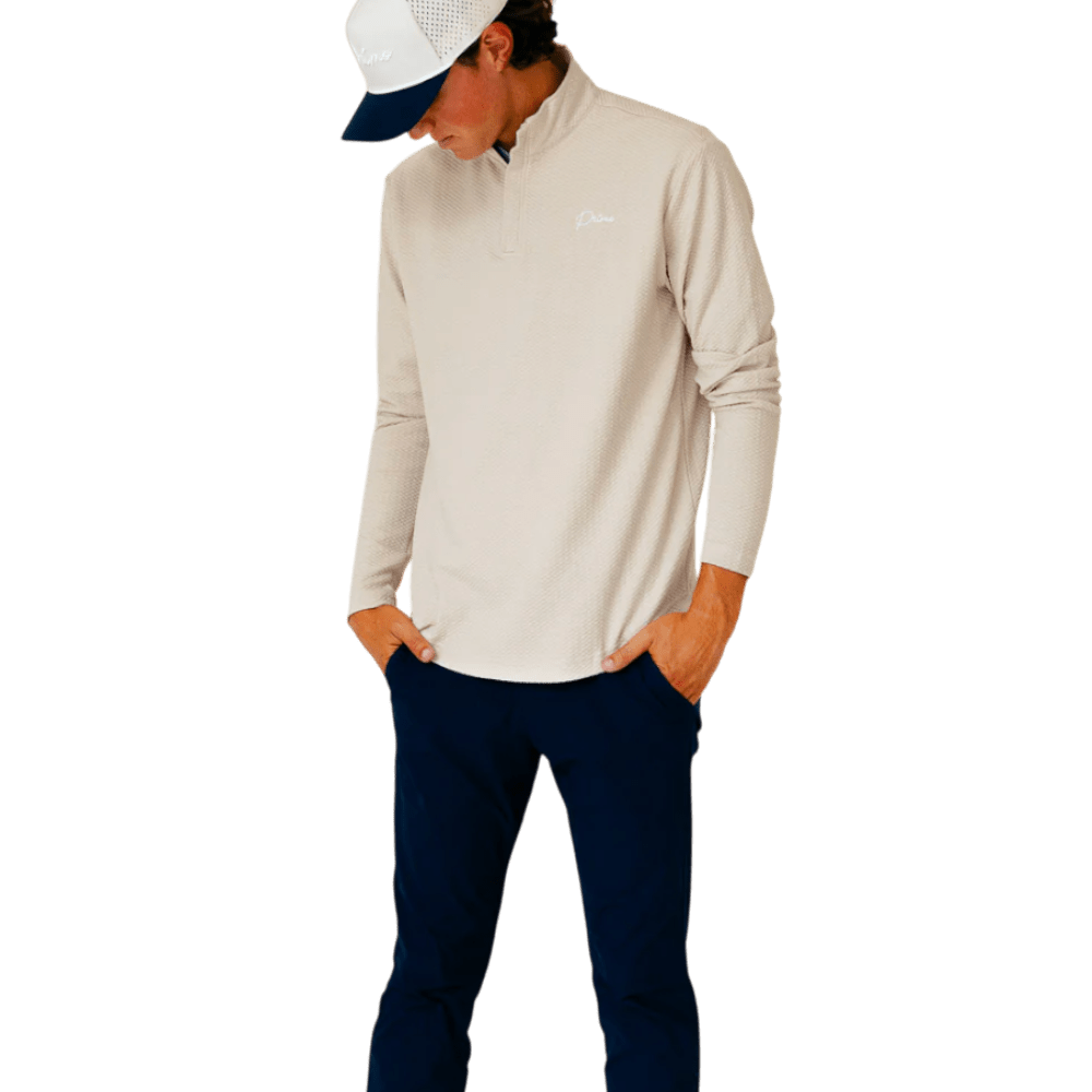 Primo & GH Sand Waffle Quarter Zip