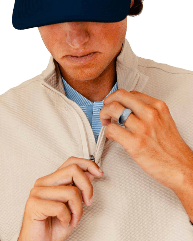 Primo & GH Sand Waffle Quarter Zip