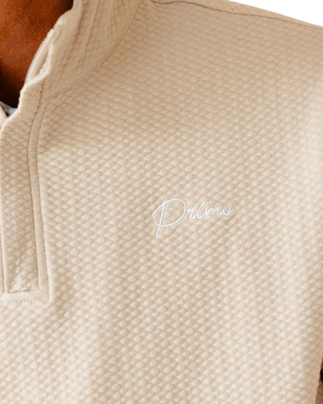 Primo & GH Sand Waffle Quarter Zip
