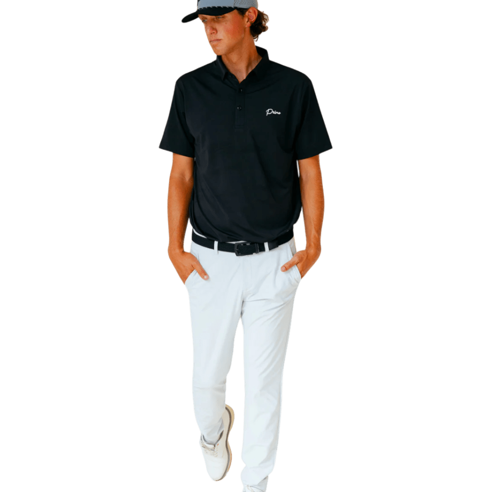 Primo & Grant Horvat Black Classic Polo