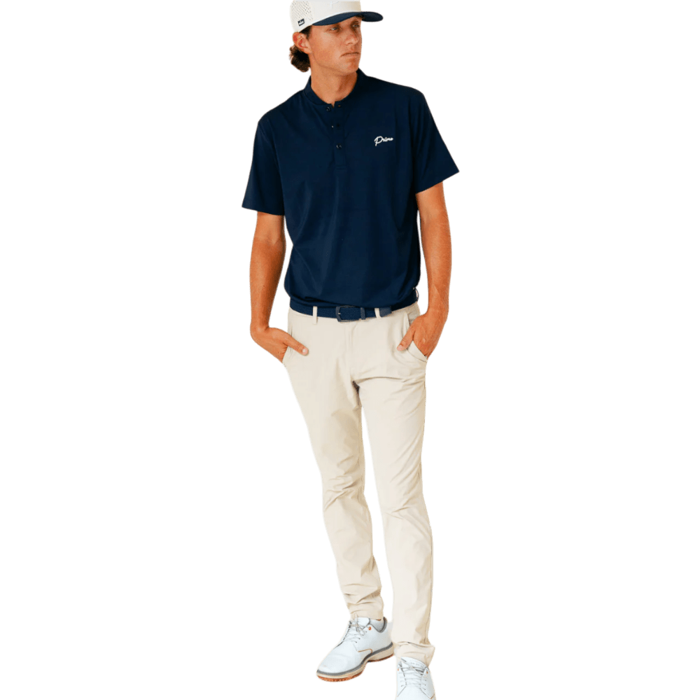 Primo & Grant Horvat Navy Blade Polo