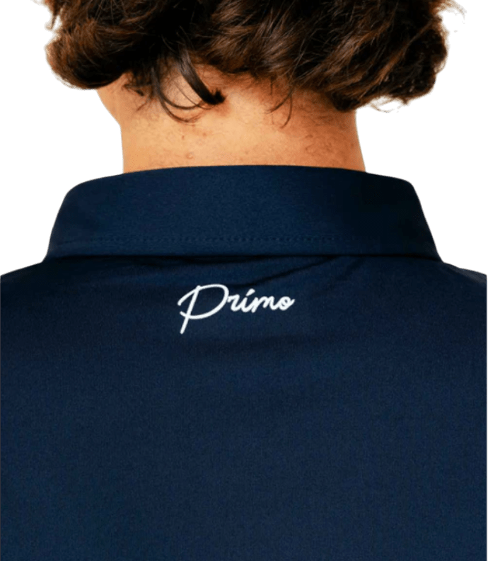 Primo & Grant Horvat Navy Classic Polo