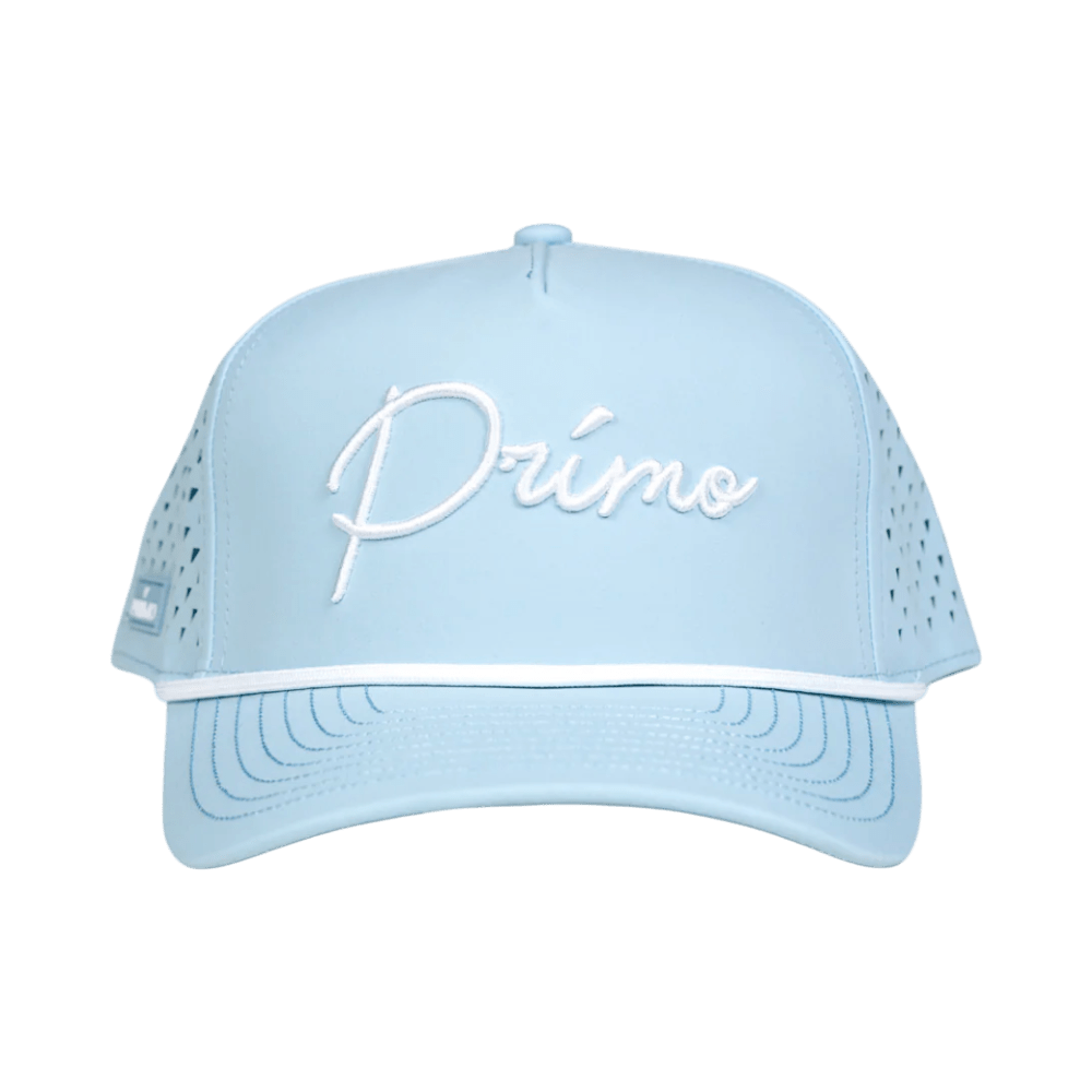 Primo & Grant Light Blue Rope Cursive Cap