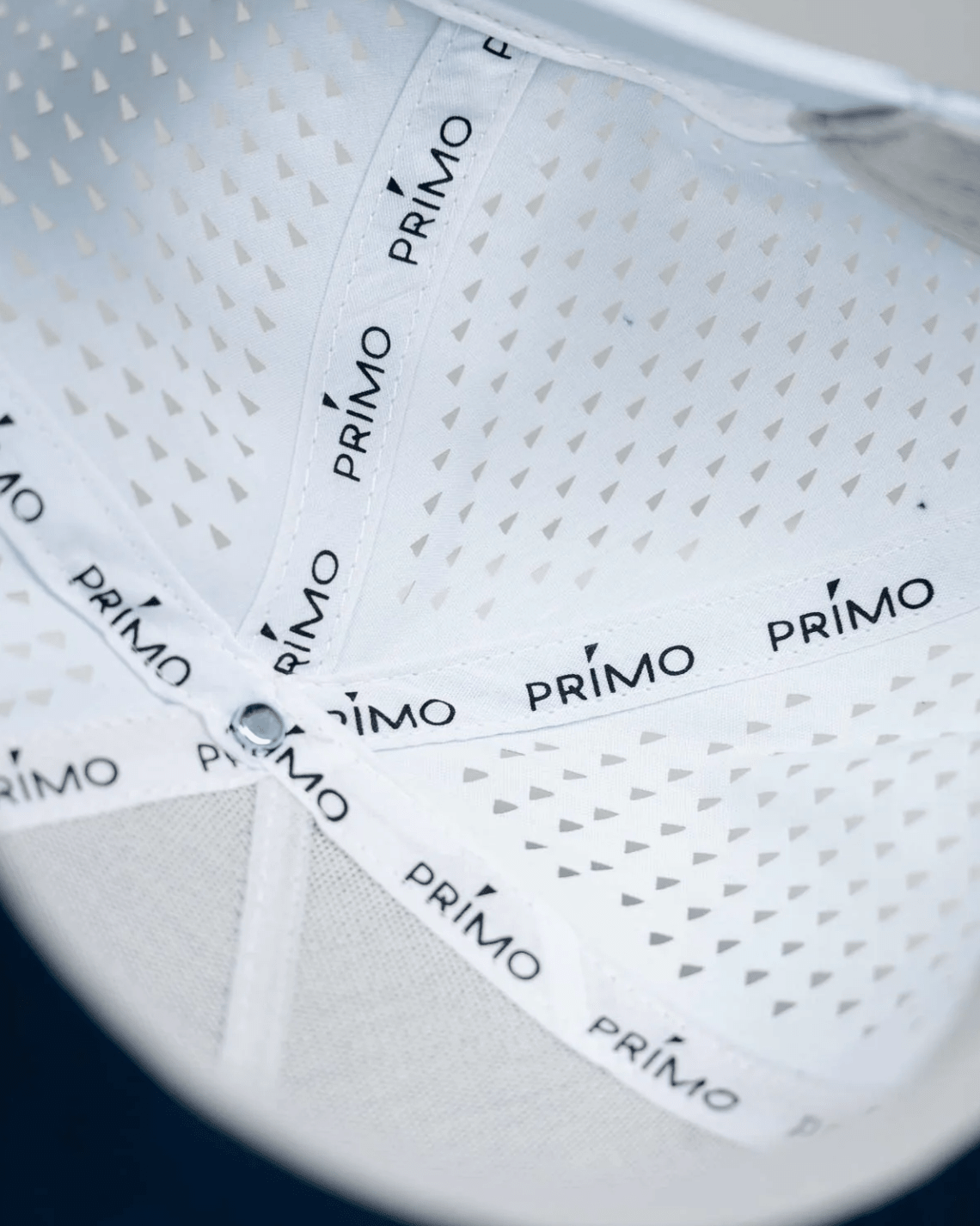 Primo & Grant Light Blue/Navy Rope Cursive Cap