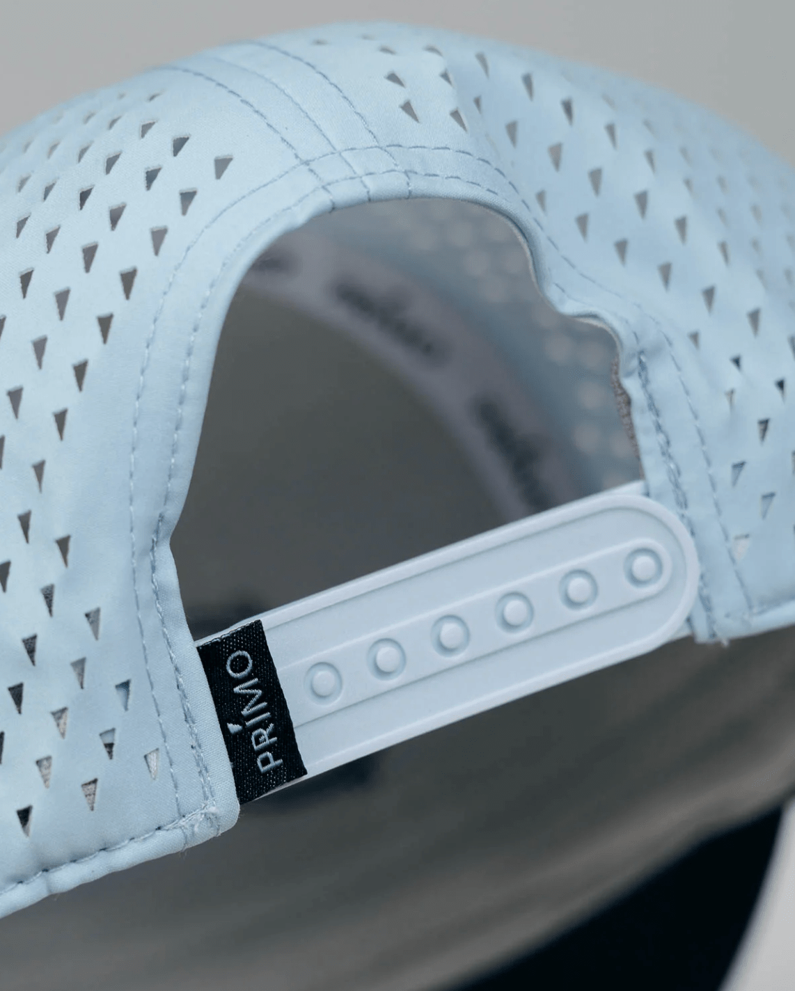 Primo & Grant Light Blue/Navy Rope Cursive Cap