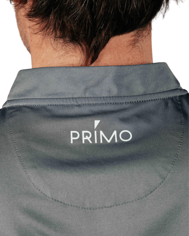 Primo Gray Blade Collar Polo