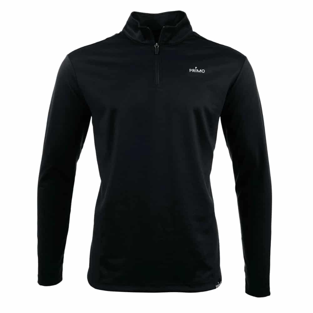 Primo Men's Black Classic Quarter Zip
