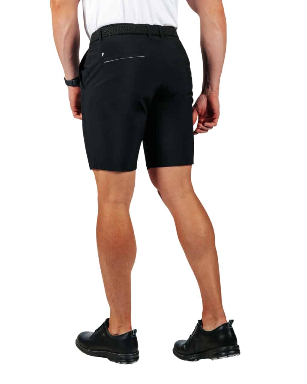 Primo Men's Black Golf Shorts