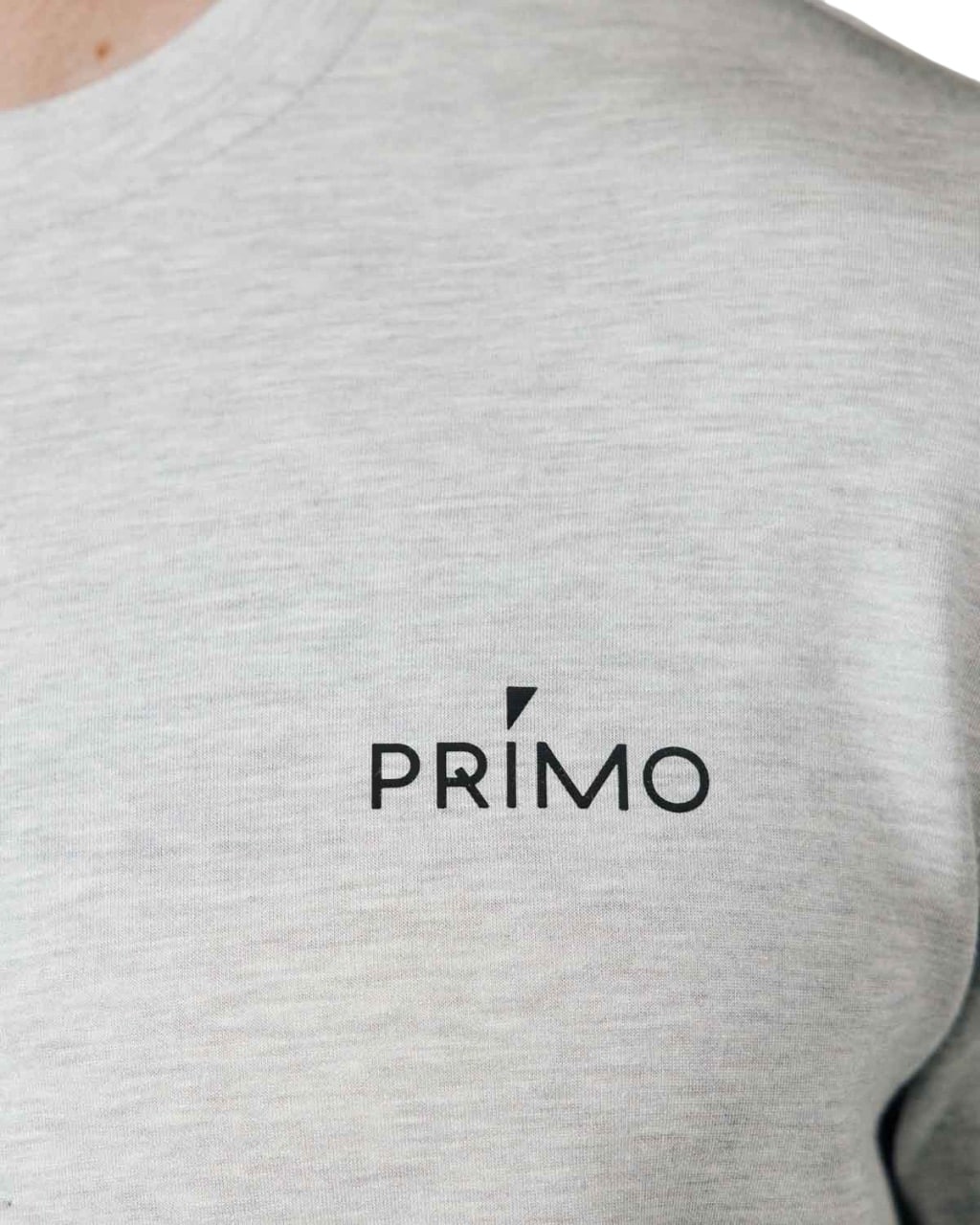 Primo Men's Crew Neck Heather Gray