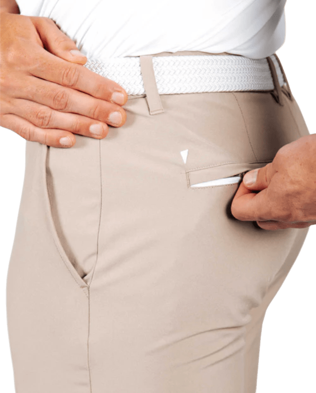 Primo Men's Light Brown Golf Joggers
