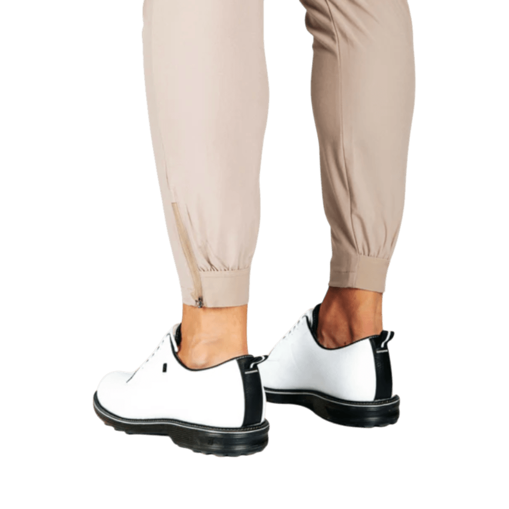 Primo Men's Light Brown Golf Joggers