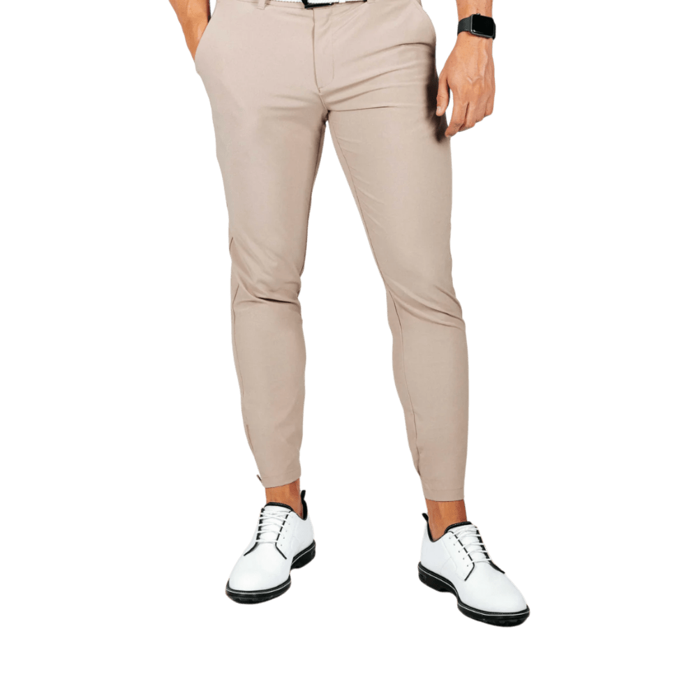 Primo Men's Light Brown Golf Joggers