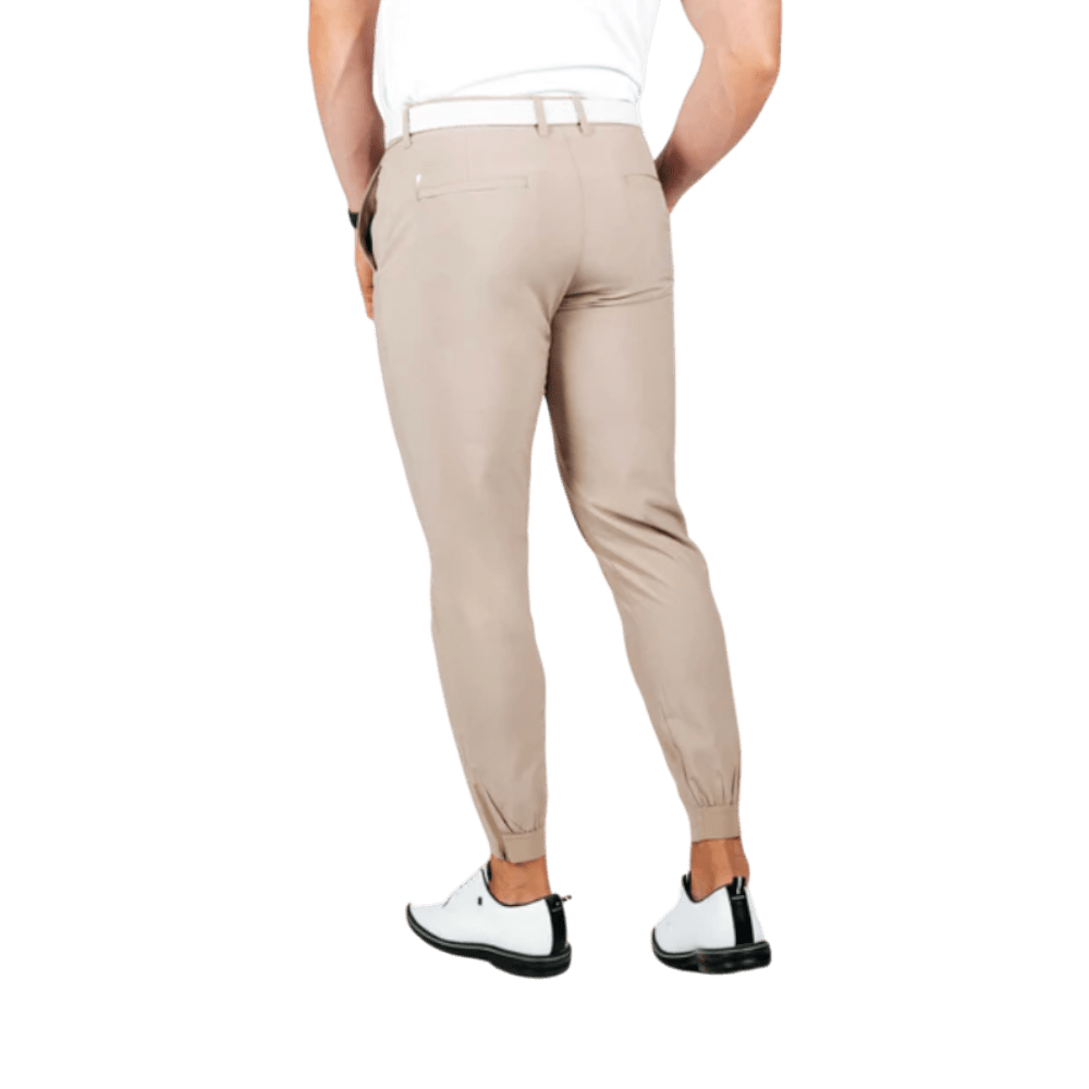 Primo Men's Light Brown Golf Joggers