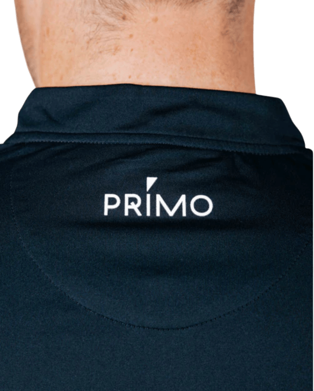 Primo Navy Blade Collar Polo
