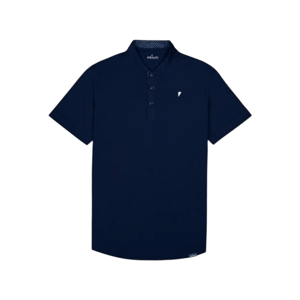 Primo Navy Blade Collar Polo
