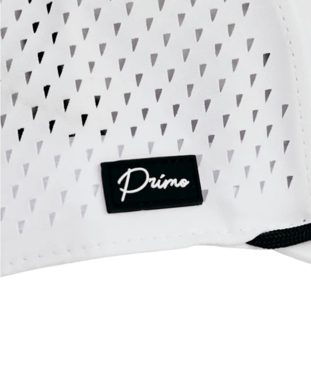 Primo White 3D Cursive Cap