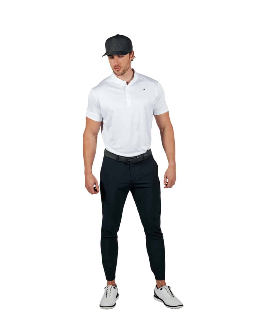 Primo White Blade Collar Polo