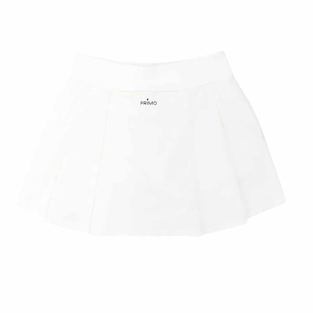Primo Women's White Ruffle Skirt